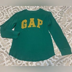 GAP kids Boys Youth long sleeve thermal shirt. Sz Large